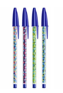Długopis Niebieski 1Mm Cristal 4 Szt. Bic - Długopisy - miniaturka - grafika 1