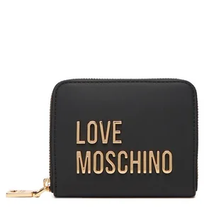 Mały Portfel Damski LOVE MOSCHINO JC5613PP1NKD0000 Czarny - Portfele - miniaturka - grafika 1