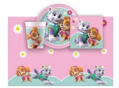 Dekoracje i nakrycia stołu na imprezę - Zestaw urodzinowy Psi Patrol Skye i Everest - 37 szt. - miniaturka - grafika 1