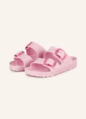 Klapki i japonki damskie - Birkenstock Klapki Arizona Stealth Buckle pink - miniaturka - grafika 1