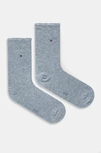 Tommy Hilfiger skarpetki damskie kolor niebieski - Skarpetki damskie - miniaturka - grafika 1