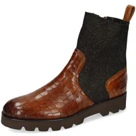 Botki damskie - Melvin & Hamilton Botki damskie Sally 157, brązowy, 41 EU Schmal - miniaturka - grafika 1