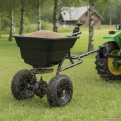 Siewniki - vidaXL Rozpylacz czarny 106 x 53 x 75 cm PVC i stal - miniaturka - grafika 1