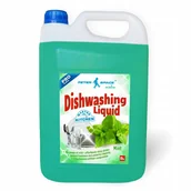 Płyny do naczyń - Płyn, żel do mycia naczyń miętowy 5L Peter Space, bardzo wydajny - miniaturka - grafika 1