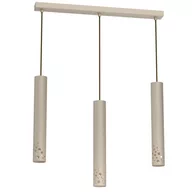 Lampy sufitowe - Lampa wisząca w kolorze beżowym, nad stół LX 5737 z serii TIBIA BUBLE - miniaturka - grafika 1