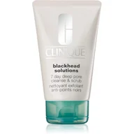 Maseczki do twarzy - Clinique blackhead Solutions 7 Day Deep Cleanse porów Scrub 125 ML - miniaturka - grafika 1