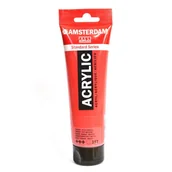 Przybory szkolne - Talens Amsterdam, farba akrylkowa, 20 ml, Czerwony średni, transparentny - miniaturka - grafika 1