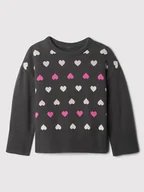 Bluzy i sweterki niemowlęce - GAP Sweter w kolorze antracytowym - miniaturka - grafika 1