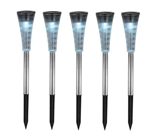 Globo Lighting Lampa solarna Navin, RGB, zestaw 5 sztuk - Lampy ogrodowe - miniaturka - grafika 5