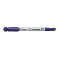 Markery permanentne - Pilot Marker do CD/DVD Twin dwustronny - niebieski - miniaturka - grafika 1