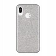 Etui i futerały do telefonów - Etui Wzór 3D Shine Brokat Iphone Xs Max Silver - miniaturka - grafika 1