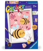 Zabawki kreatywne - CreArt dla dzieci: Wild Animals Szczęśliwe... - Ravensburger - miniaturka - grafika 1