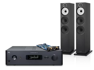 NAD C 399 (czarny) + MDC2 BluOS-D + 603 S3 (czarny) - Zestawy stereo - miniaturka - grafika 1