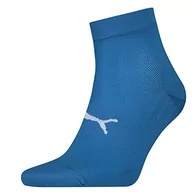 Skarpetki damskie - PUMA Skarpety unisex Light Quarter, niebieski, 38 - miniaturka - grafika 1