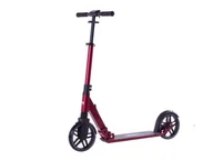 Hulajnogi - Hulajnoga miejska dla dorosłych Rideoo 200 City Scooter Red 200 mm - miniaturka - grafika 1