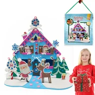 Puzzle - Domek Świąteczny Układanka Piankowa Puzzle 3D - miniaturka - grafika 1