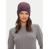 Czapki męskie - Czapka Puma Archive Heather Beanie 021739 28 Fioletowy - miniaturka - grafika 1
