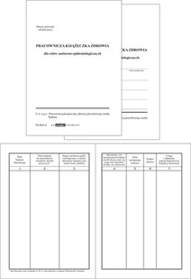 Emeko Tomecki I Płaczek S.k.a Druk Pracownicza książeczka zdrowia - Druki akcydensowe - miniaturka - grafika 2
