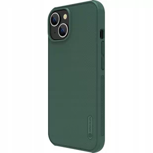Nillkin Super Frosted Shield Pro etui iPhone 14 pokrowiec na tył plecki zielony - Etui i futerały do telefonów - miniaturka - grafika 1