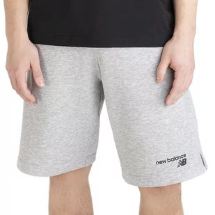 Spodenki New Balance MS11903AG - szare - Spodnie sportowe męskie - miniaturka - grafika 1