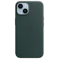 Etui i futerały do telefonów - Etui Apple MPP53FE/A iPhone 14 6.1" MagSafe zielony/forest green Leather Case - miniaturka - grafika 1