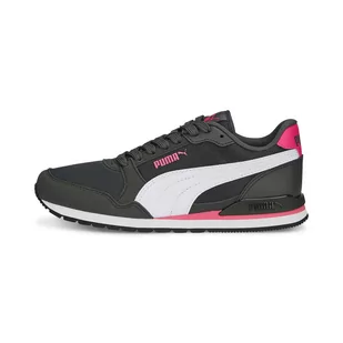 Buty da dzieci Puma ST Runner v3 Mesh Jr Shadow - Buty trekkingowe dziecięce - miniaturka - grafika 1