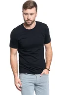 Koszulki męskie - Mustang 2-Pack C-Neck Męska Koszulka T-Shirt Dwupak Black 1006169 4142-S - miniaturka - grafika 1