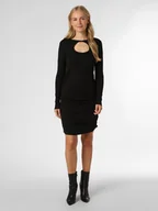 Sukienki - Noisy May Sukienka damska Kobiety Bawełna czarny jednolity, M - miniaturka - grafika 1