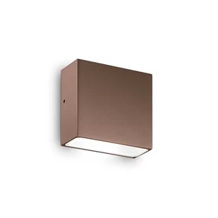 Ideal Lux Kinkiet zewnętrzny TETRIS-1 AP1 kawowy 213323 213323/IL - Lampy ogrodowe - miniaturka - grafika 1