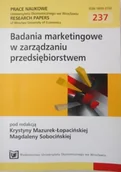Ekonomia - Badania marketingowe w zarządzaniu przedsiębiorstwem - miniaturka - grafika 1