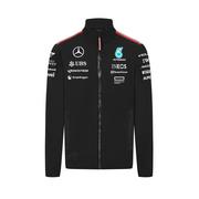 Kurtki męskie - Kurtka męska softshell czarna Team Mercedes AMG F1 2024 - miniaturka - grafika 1