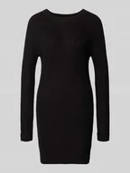 Sukienki - Sukienka z dzianiny z okrągłym dekoltem model ‘SIESTA’ - miniaturka - grafika 1