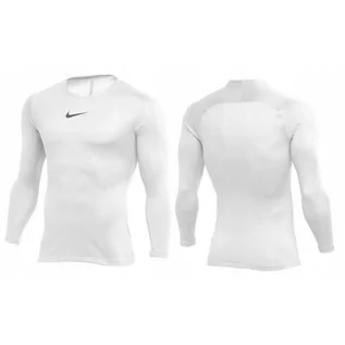 Bluzy sportowe męskie - Koszulka do piłki nożnej męska Nike Dry Park z długim rękawem - grafika 1