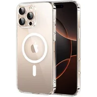 Etui i futerały do telefonów - Etui UGREEN Clear MagSafe do Apple iPhone 16 Pro Upgr Przezroczysty - miniaturka - grafika 1