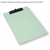 Deski z klipsem - Deska Z Klipem Penword A4 Pastelowa Zielona - miniaturka - grafika 1