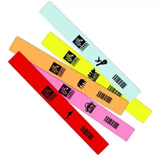 Zebra Wristband 25 x 254mm Red 10012712-1 10012712-1 - Etykiety do drukarek - miniaturka - grafika 1