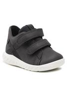 Buty dla dziewczynek - Ecco Sneakersy Sp.1 Lite Infant 72412101001 Czarny - miniaturka - grafika 1