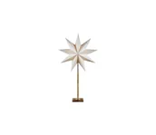 Ozdoby bożonarodzeniowe - Gwiazda stojąca Solvalla, wysokość 100 cm, biała - miniaturka - grafika 1