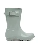 Kalosze damskie - Hunter Kalosze WFS1000RGL Błękitny - miniaturka - grafika 1