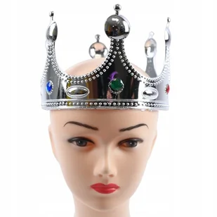 Srebrna Korona Dla Króla Królowej Jasełka Strój Świąteczne Przedstawienie - Stroje karnawałowe Srebrna Korona Dla Króla Królowej Jasełka Strój Świąteczne Przedstawienie - Stroje karnawałowe - miniaturka - grafika 1