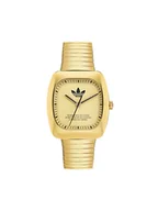 Zegarki męskie - adidas Originals Zegarek Retro Wave One AOSY24024 Złoty - miniaturka - grafika 1