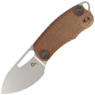 Noże - Nóż składany BlackFox Nix Brown Micarta, Acid Stone Washed D2 by Grigorii Matveev (BF-763) - miniaturka - grafika 1