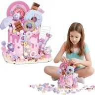 Klocki - Coil klocki konstrukcyjne zestaw 344 el. elementy tort urodzinowy pastelowy - miniaturka - grafika 1