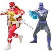 Figurki dla dzieci - BLISTER FIGURAS RAPHAEL + FOOT SOLDIER TOMMY TORTUGAS NINJA POWER RANGERS 15CM - miniaturka - grafika 1