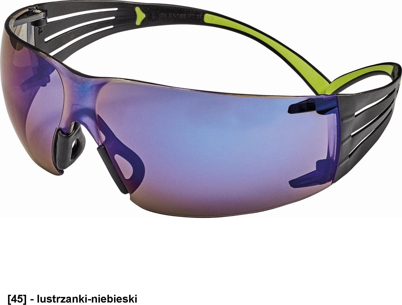 3M SECURE FIT SF400 - lustrzanki-niebieski