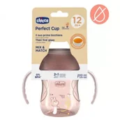 Kubki dla dzieci - Chicco Kubek 360` do nauki samodzieln picia 200ml brzoskw - miniaturka - grafika 1