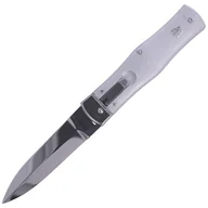 Noże - Nóż sprężynowy Mikov Predator ABS 241-NH-1/N Grey - z klipsem - miniaturka - grafika 1