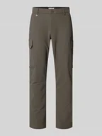Spodnie męskie - Spodnie o kroju skinny fit z aplikacją model ‘BJORN’ - miniaturka - grafika 1