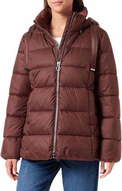 GERRY WEBER BRĄZOWA PIKOWANA KURTKA DAMSKA 42 JPA