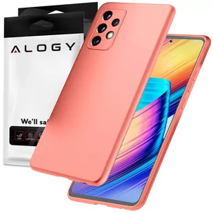 Etui ochronne do telefonu Alogy Thin Soft Case do Samsung Galaxy A53 / A53 5G Różowe - Etui i futerały do telefonów - miniaturka - grafika 1